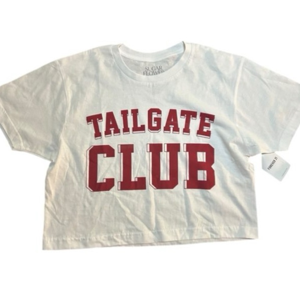 Tailgate Club Crop Top Tee